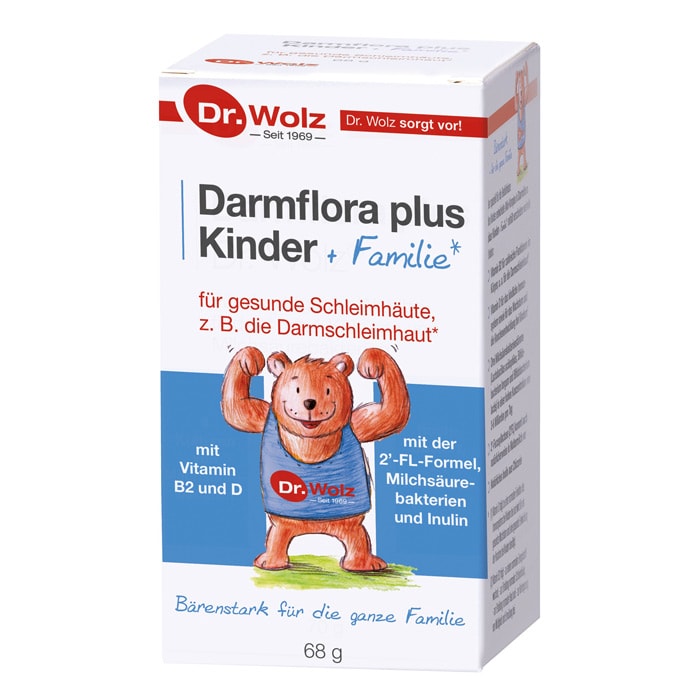 Darmflora plus Kinder Dr. Wolz (Packshot)