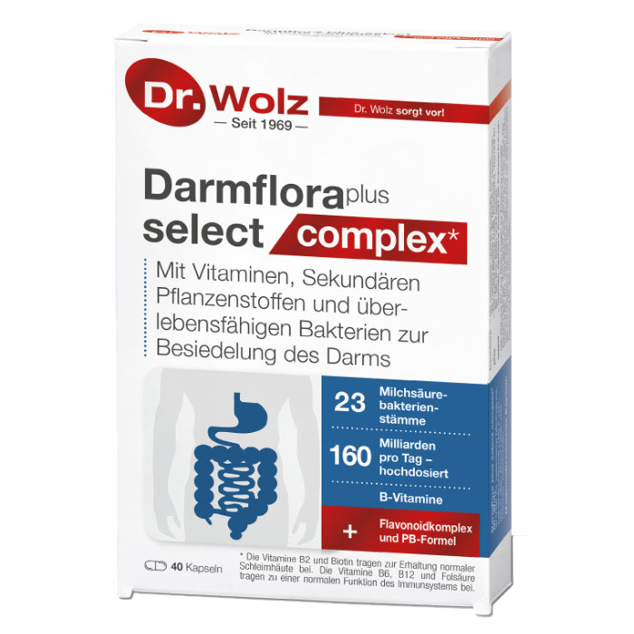 Darmflora Plus select complex* (Packshot)