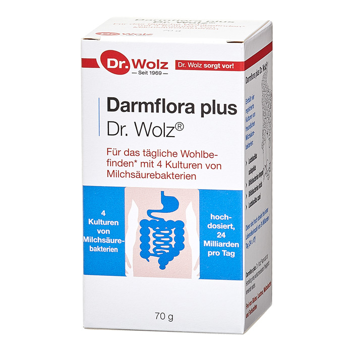Darmflora plus Dr. Wolz (Packshot)