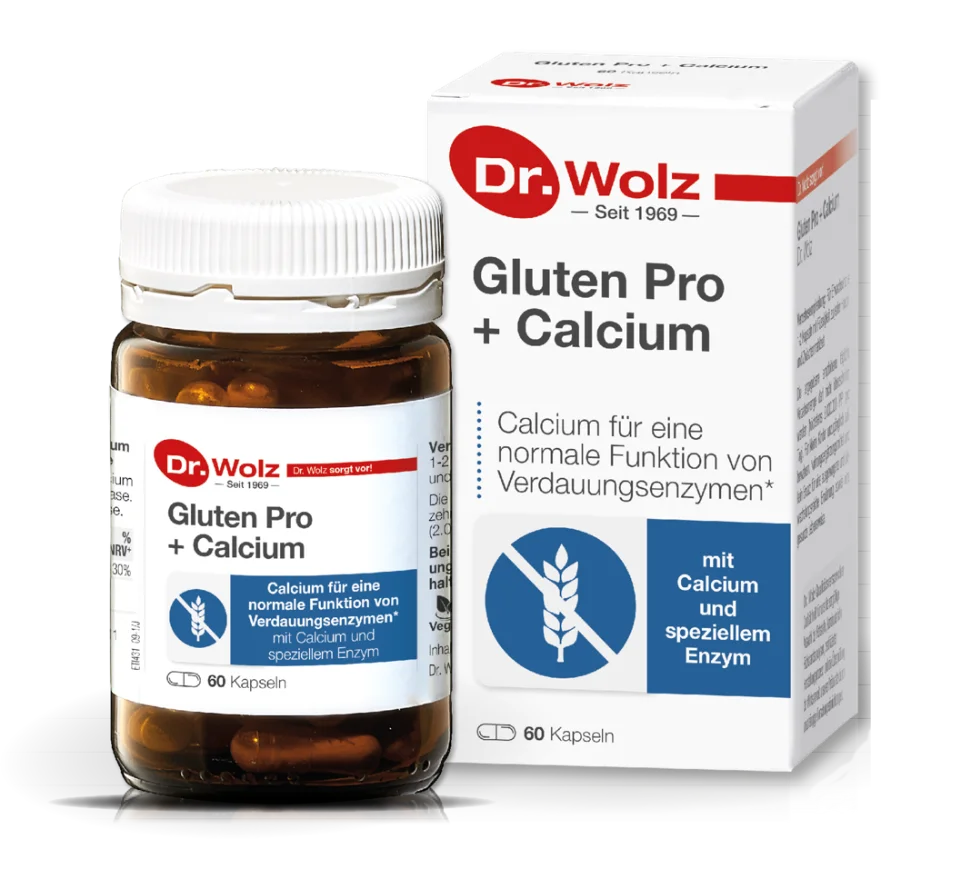 Dr. Wolz Gluten Pro + Calcium Packshot
