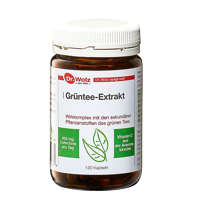 Grüntee Extrakt Dr. Wolz (Packshot)