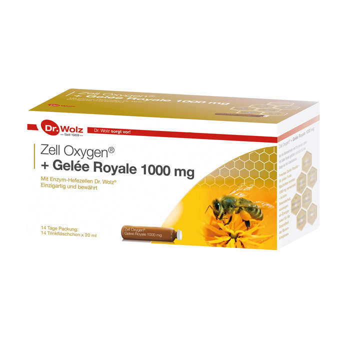 Zell Oxygen® + Gelée Royale Dr. Wolz (Packshot)